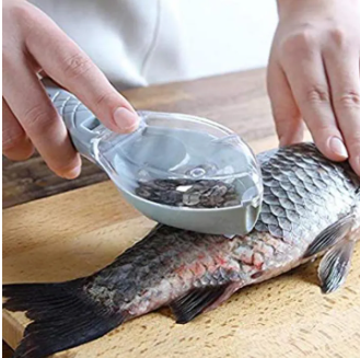 Fish Scraping Fishing Scale Brush Graters Fast Remove Fish cooking tool