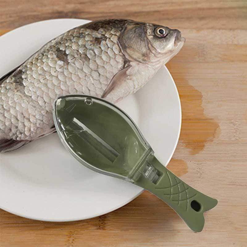 Fish Scraping Fishing Scale Brush Graters Fast Remove Fish cooking tool